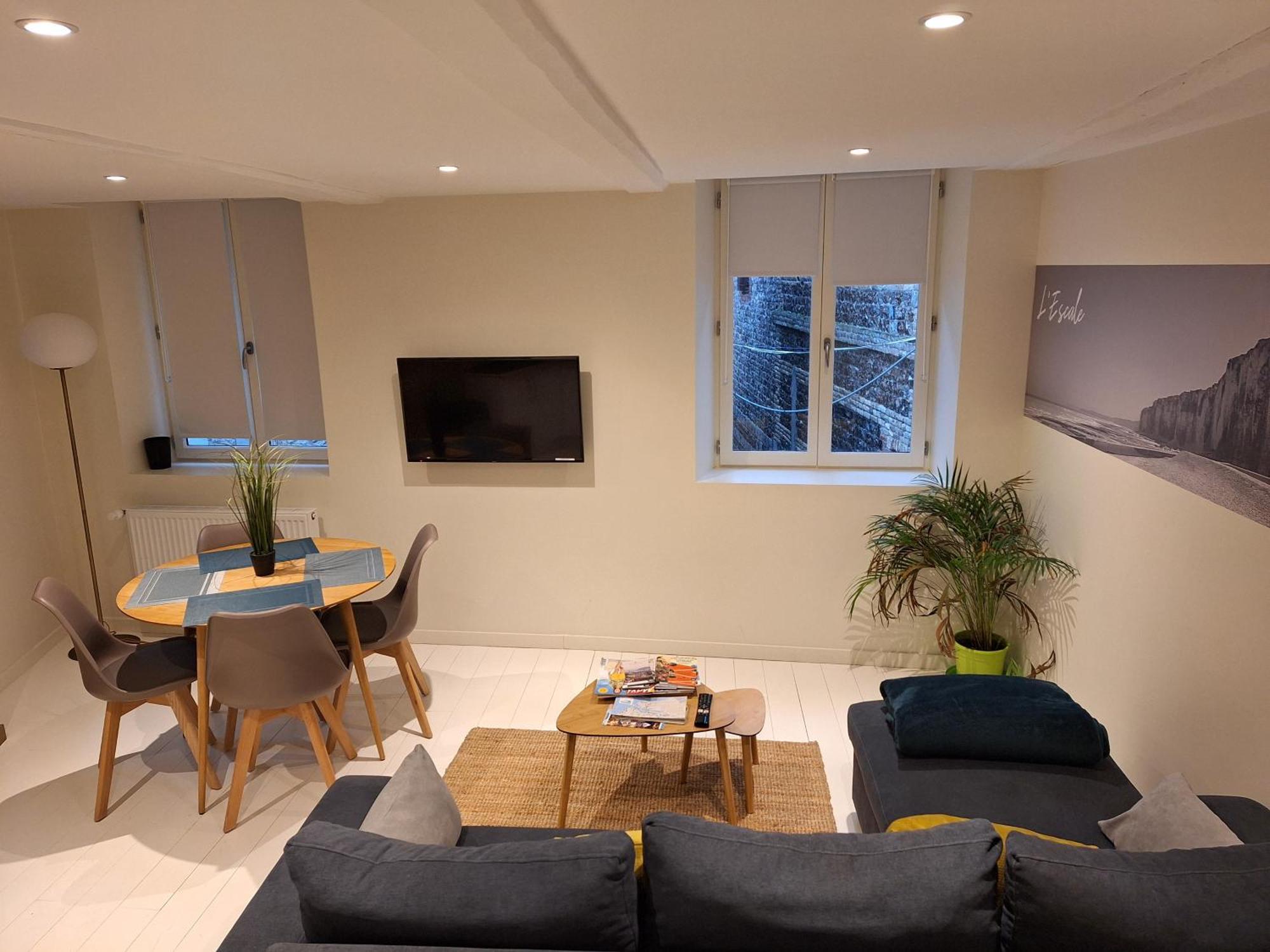Appartement Le Phare Au Pied Du Port سانت-فاليري-أون-كو المظهر الخارجي الصورة